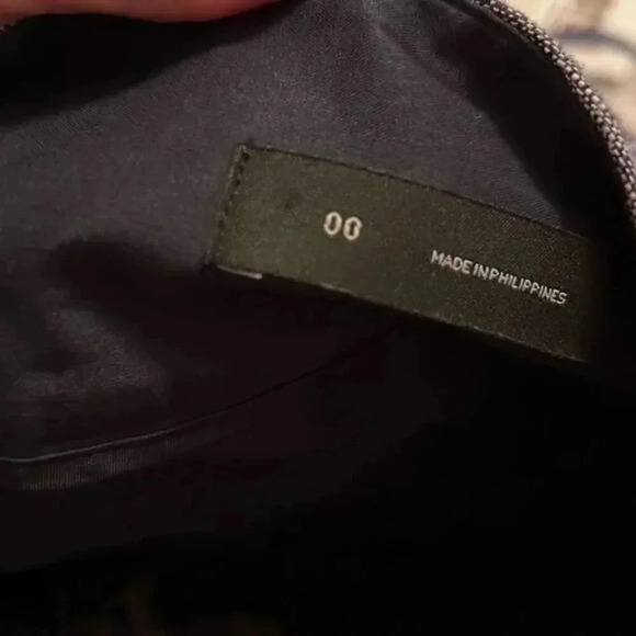 LOFT Tweed Flat‎ Front Shorts Size 0 Gray - Picture 5 of 5